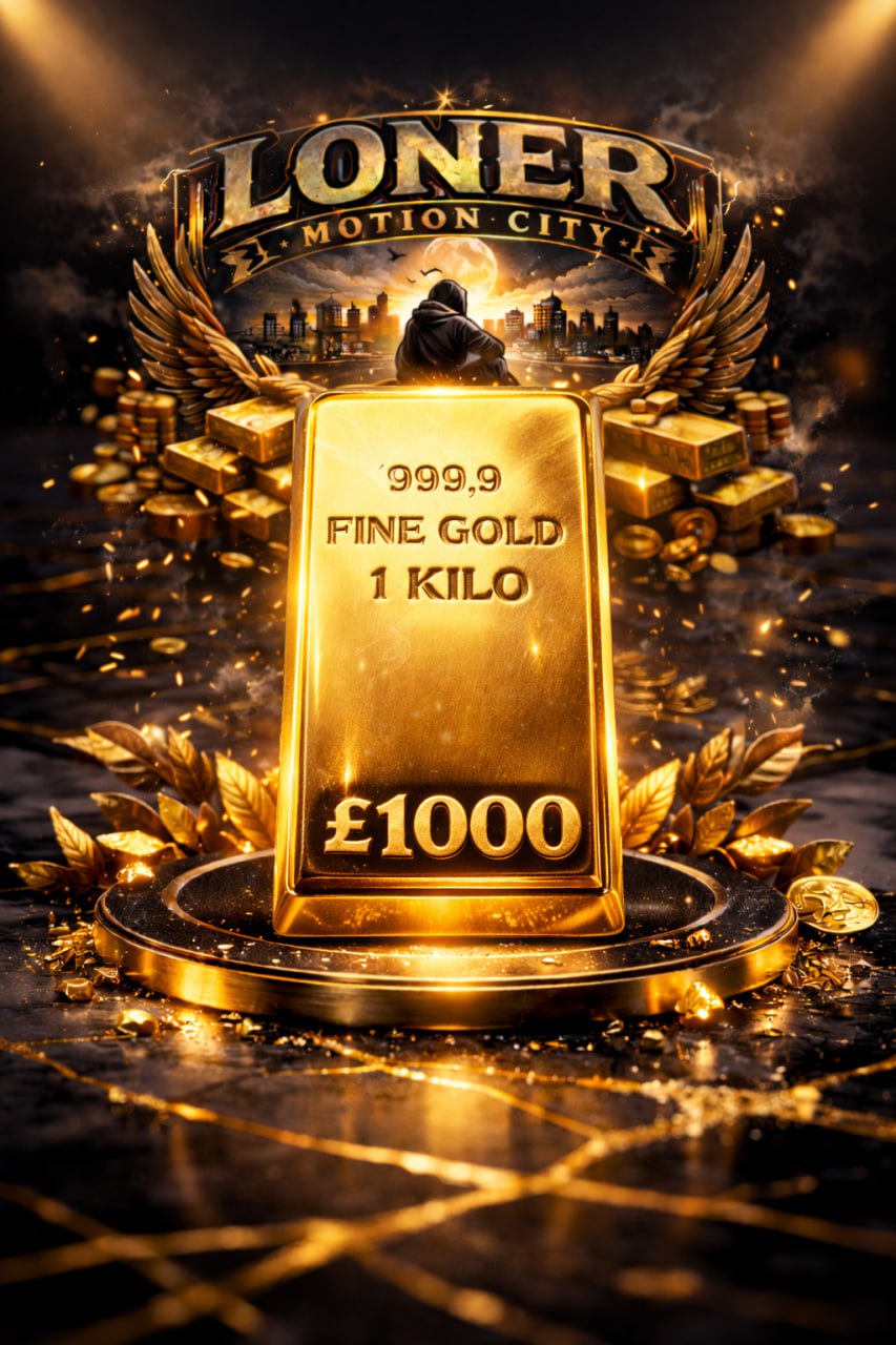 £1000 Gold Britannia Bar – 999.9 Fine Gold | Loner Motion City